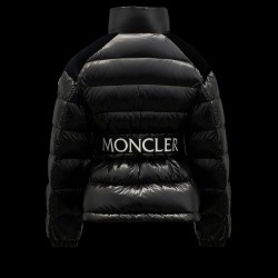 2022 MONCLER Celepine Kort Jakke Dame Waist Dunfrakke Vinterjakke Sort