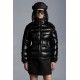 2022 MONCLER Celepine Kort Jakke Dame Waist Dunfrakke Vinterjakke Sort