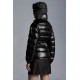 2022 MONCLER Celepine Kort Jakke Dame Waist Dunfrakke Vinterjakke Sort