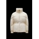 2022 MONCLER Clypeole Kort Jakke Dame Waist Dunfrakke Vinterjakke hvid