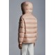 2022 MONCLER Maire Kort Jakke Dame Hætte Dunfrakke Vinterjakke Pink