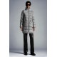 2022 Moncler Abricotier Parka Lang Jakke Dame Dunfrakke Vinterjakke Metallic Silver