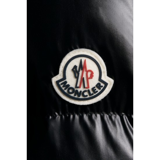 2022 Moncler Bardanette Kort Jakke Dame Dunfrakke Vinterjakke Sort