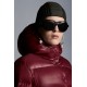 2022 Moncler Bardanette Kort Jakke Dame Dunfrakke Vinterjakke Garnet Rød