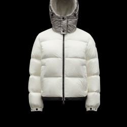 2022 Moncler Bufonie Kort Jakke Dame Dunfrakke Vinterjakke hvid