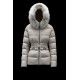 2022 Moncler Cardamine Fur Collar Kort Jakke Dame Dunfrakke Vinterjakke Metallic Gold