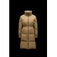 2022 Moncler Citronnier Parka Lang Jakke Dame Dunfrakke Vinterjakke Natural Camel Beige