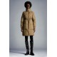 2022 Moncler Citronnier Parka Lang Jakke Dame Dunfrakke Vinterjakke Natural Camel Beige