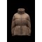 2022 Moncler Clypeole Kort Jakke Dame Dunfrakke Vinterjakke Metallic Gold