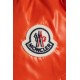 2022 Moncler Cotonniere Parka Lang Jakke Dame Waist Dunfrakke Vinterjakke Bright Orange