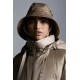 2022 Moncler Ecbalie Parka Hætte Lang Jakke Dame Dunfrakke Vinterjakke Sand Beige