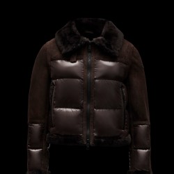 2022 Moncler Epiaire Kort Jakke Dame Dunfrakke Vinterjakke Dark Brun