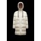 2022 Moncler Erysimum Parka Hætte Lang Jakke Dame Dunfrakke Vinterjakke Butter hvid