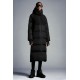 2022 Moncler Heliotrope Parka Lang Jakke Dame Dunfrakke Vinterjakke Sort