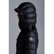 2022 Moncler Hermine Parka Hætte Lang Jakke Dame Dunfrakke Vinterjakke Night blå