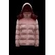 2022 Moncler Holostee Kort Jakke Dame Dunfrakke Vinterjakke Light Pink