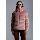 2022 Moncler Holostee Kort Jakke Dame Dunfrakke Vinterjakke Light Pink