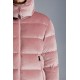 2022 Moncler Holostee Kort Jakke Dame Dunfrakke Vinterjakke Light Pink