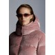 2022 Moncler Holostee Kort Jakke Dame Dunfrakke Vinterjakke Light Pink