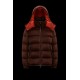 2022 Moncler Holostee Kort Jakke Dame Dunfrakke Vinterjakke Walnut Brun