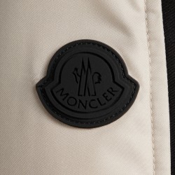 2022 Moncler Homogyne Parka Kort Jakke Dame Dunfrakke Vinterjakke Taupe