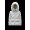 2022 Moncler Laiche Parka Kort Jakke Dame Fur Hætte Collar Dunfrakke Vinterjakke Off hvid