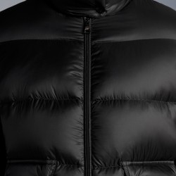 2022 Moncler Lannic Kort Jakke Dame Dunfrakke Vinterjakke Sort