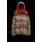 2022 Moncler Parana Kort Jakke Dame Dunfrakke Vinterjakke Animal Print