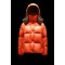 2022 Moncler Parana Kort Jakke Dame Dunfrakke Vinterjakke Orange