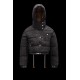 8 MONCLER PALM ANGELS Casmalia Kort Jakke Dame Dunfrakke Vinterjakke Sort