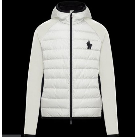 Moncler GRENOBLE Hoodies Dame Jakkes hvid