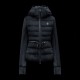 Moncler GRENOBLE Dame Hætte Down Puffer Jackets Sort