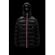 2022 Moncler Courcillon Shiny Hætte Jacket Casual Kort Dunjakker Herrer Dunfrakke Vinter overtøj Sort