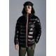 2022 Moncler Courcillon Shiny Hætte Jacket Casual Kort Dunjakker Herrer Dunfrakke Vinter overtøj Sort