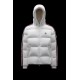 2022 Moncler Dincer Hætte Jacket Casual Kort Dunjakker Herrer Dunfrakke Vinter overtøj Off hvid