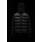 2022 Moncler Gebroulaz Padded Leather Puffer Jackets Kort Dunjakke Herrer Dunfrakke Vinter overtøj Sort