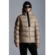 2022 Moncler Giraud Outdoor Kort Dunjakke Herrer Vinter Hætte Puffer Dunfrakke Overtøj Pearl River grå