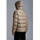 2022 Moncler Giraud Outdoor Kort Dunjakke Herrer Vinter Hætte Puffer Dunfrakke Overtøj Pearl River grå