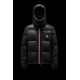 2022 Moncler Montbeliard Outdoor Kort Dunjakke Herrer Vinter Hætte Puffer Dunfrakke Overtøj Sort