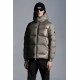 2022 Moncler Pallardy Casual Kort Dunjakke Herrer Puffer Dunfrakke Hætte Zip Up Vinter overtøj Beige