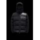 2022 Moncler Pallardy Casual Kort Dunjakke Herrer Puffer Dunfrakke Hætte Zip Up Vinter overtøj Sort