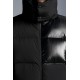 2022 Moncler Pallardy Casual Kort Dunjakke Herrer Puffer Dunfrakke Hætte Zip Up Vinter overtøj Sort