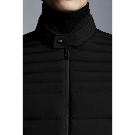 2022 Moncler Pires Dunjakke Herrer Vinter Kort Coat Sort