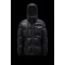 2022 Moncler Promio Leather Jacket Casual Kort Dunjakker Herrer Dunfrakke Vinter overtøj Sort