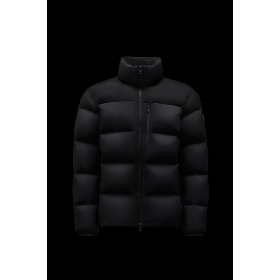 2022 Moncler Quiberville Kort Dunjakke Herrer Vinter Coat Overtøj Sort