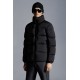 2022 Moncler Quiberville Kort Dunjakke Herrer Vinter Coat Overtøj Sort