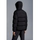 2022 Moncler Quiberville Kort Dunjakke Herrer Vinter Coat Overtøj Sort