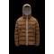 2022 Moncler Vabb Kort Dunjakke Herrer Zip Up Hætte Dunfrakke Steel Lyserød Rustic