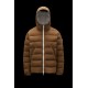 2022 Moncler Vabb Kort Dunjakke Herrer Zip Up Hætte Dunfrakke Steel Lyserød Rustic