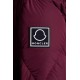 2022 Moncler Vercel Kort Dunjakke Herrer Zip Up Hætte Dunfrakke Burgundy Rød